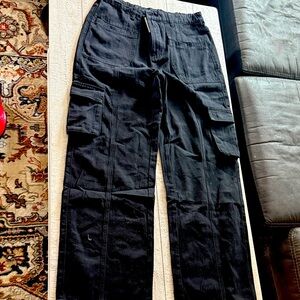 Women  Black Cargo Pants No returns